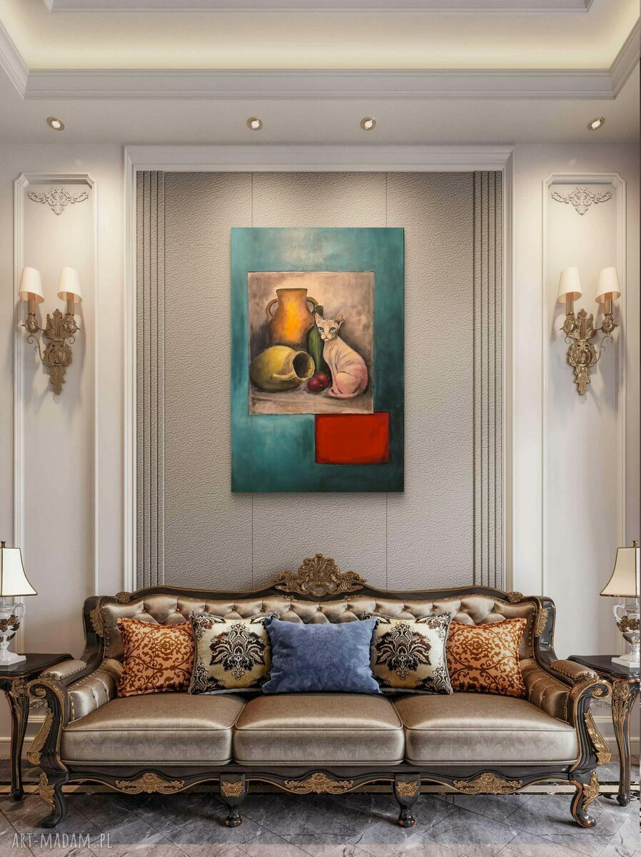 „Cisza” - obraz akrylowy 100x150 do nowoczesnego salonu