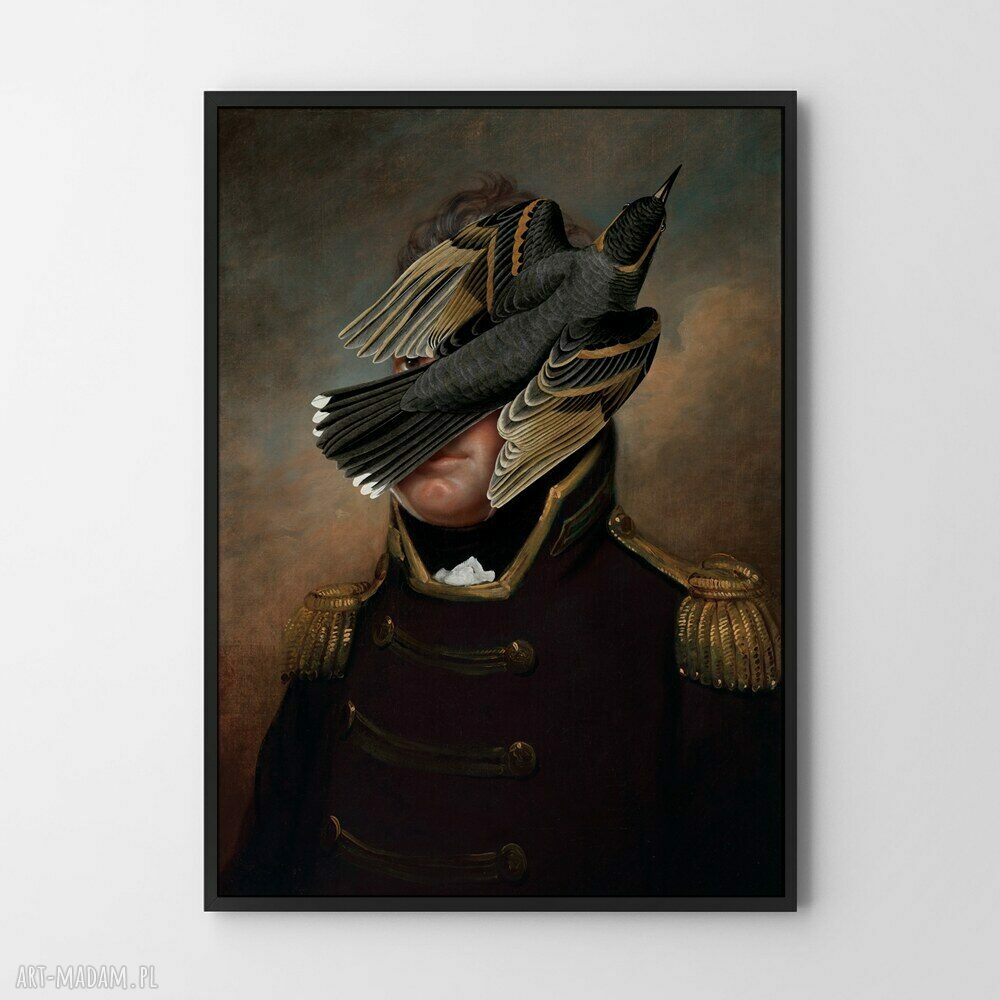 Commander Black - plakat 50x70 cm do salonu