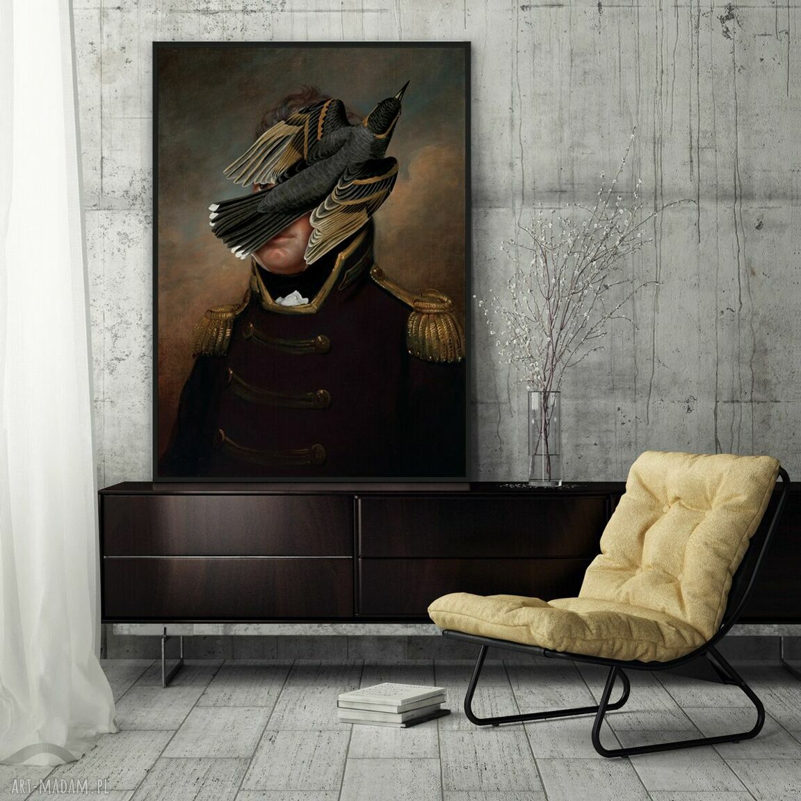 Commander Black - plakat do salonu 40x50 cm