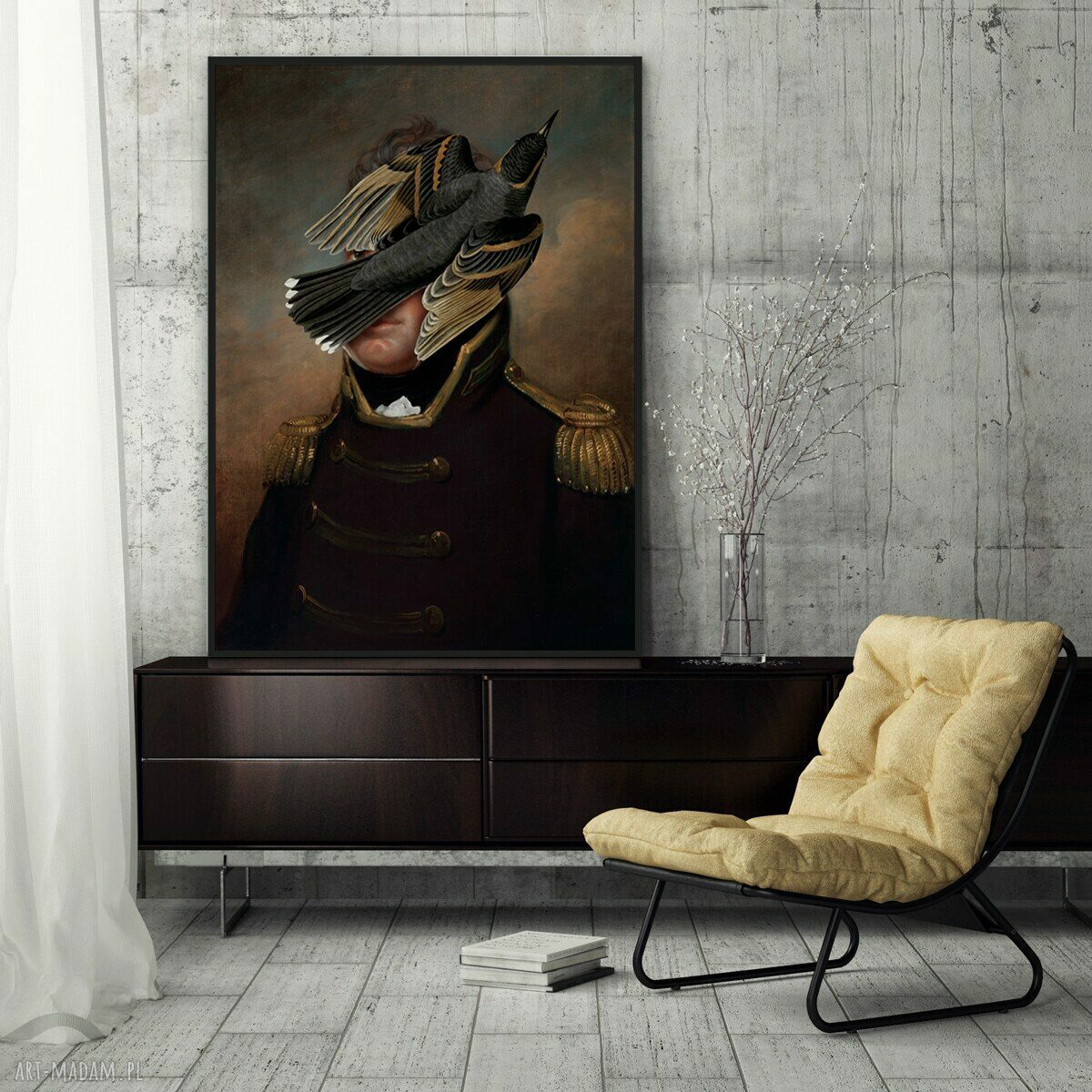 Plakat Commander Black 30x40 cm