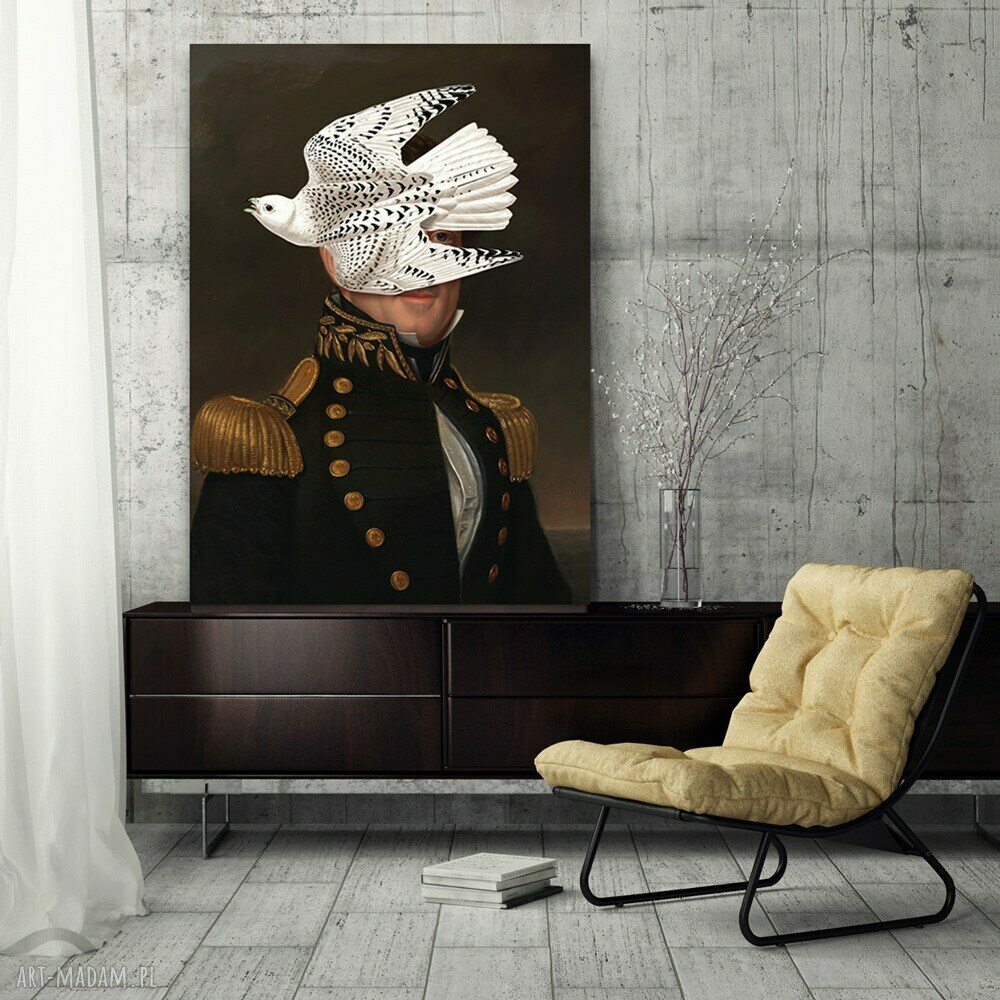 Commander - obraz na płótnie 70x100 cm Hogstudio