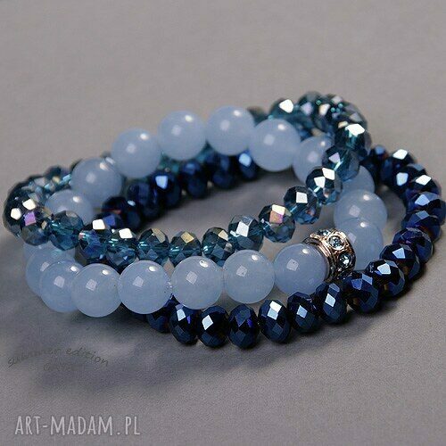 Crystal Glass Blue