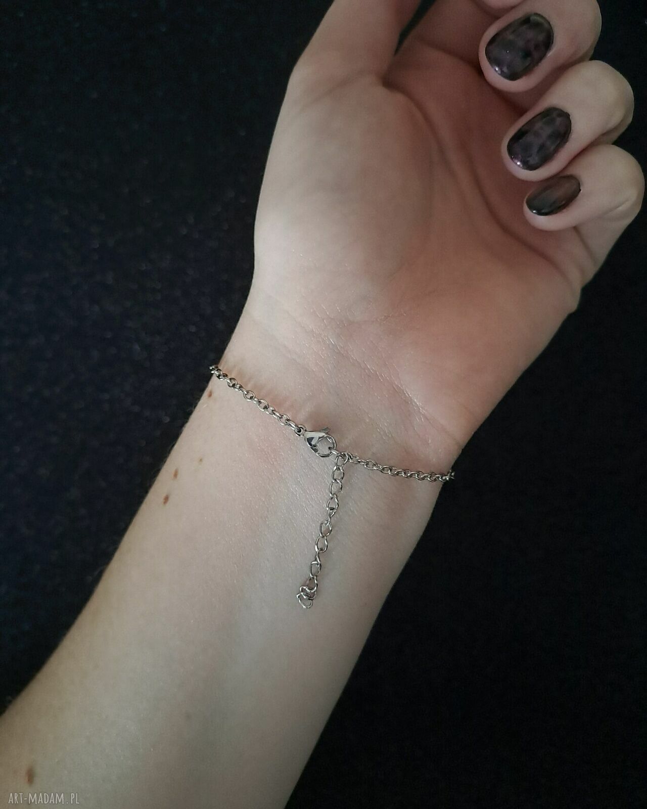 Delikatna bransoletka Preciosa Blue Zircon AB - prezent dla mamy
