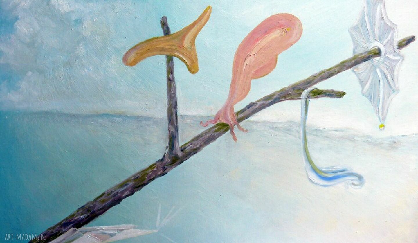 Cuda na kiju - jasny obraz surrealistyczny Elisabeth 50x70 cm