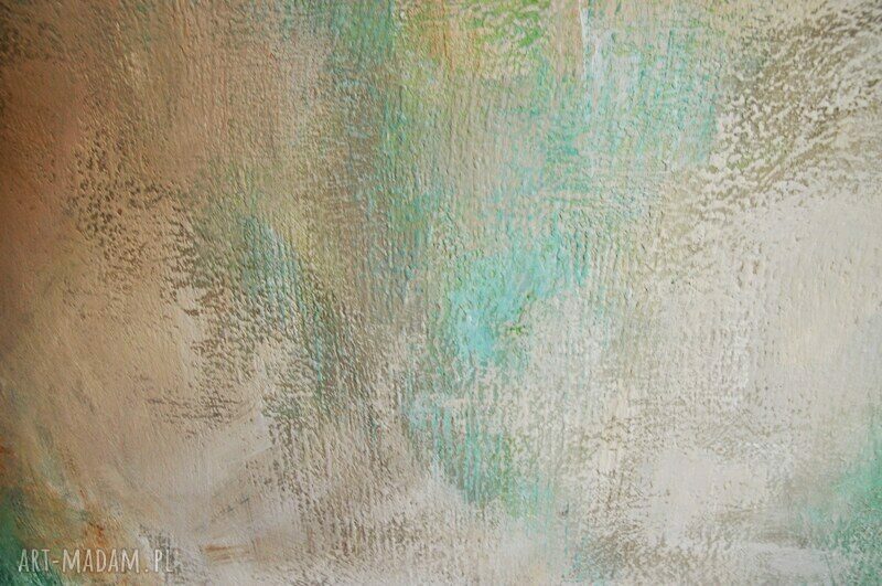 Curacao - nowoczesny obraz akrylowy 80x100 cm ręcznie malowany
