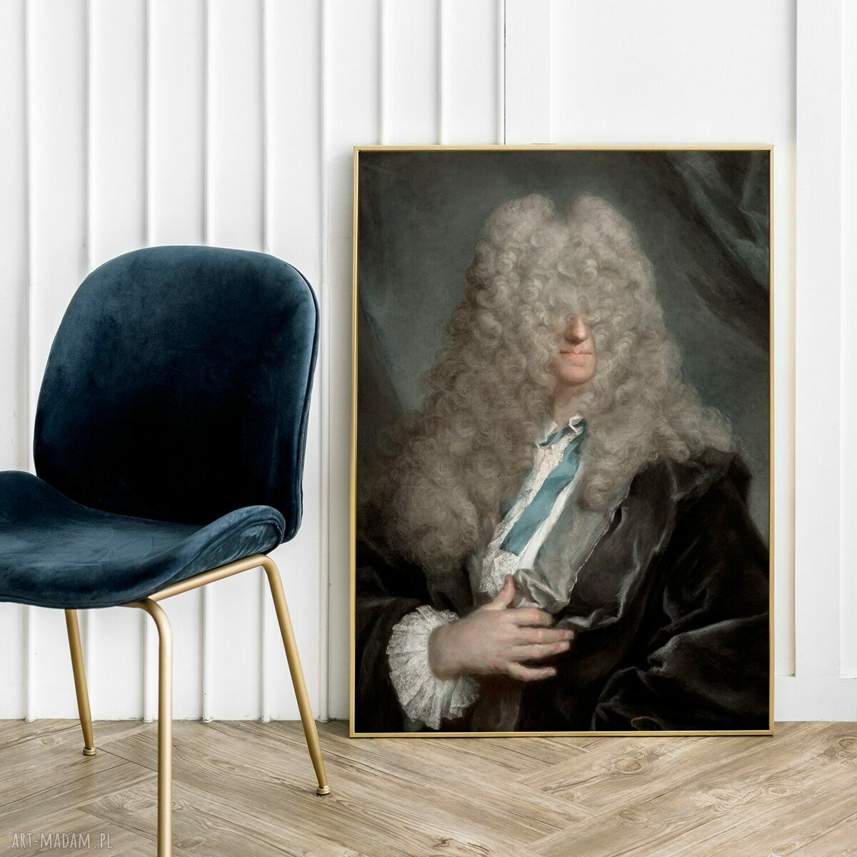 Plakat Curl 30x40 cm - portret kobiety do salonu (bez ramy)