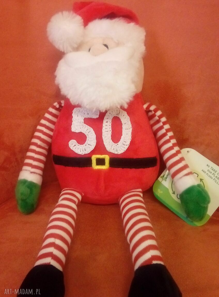Cyfry 50 Abraham - białe, koronkowe dekoracje urodzinowe handmade