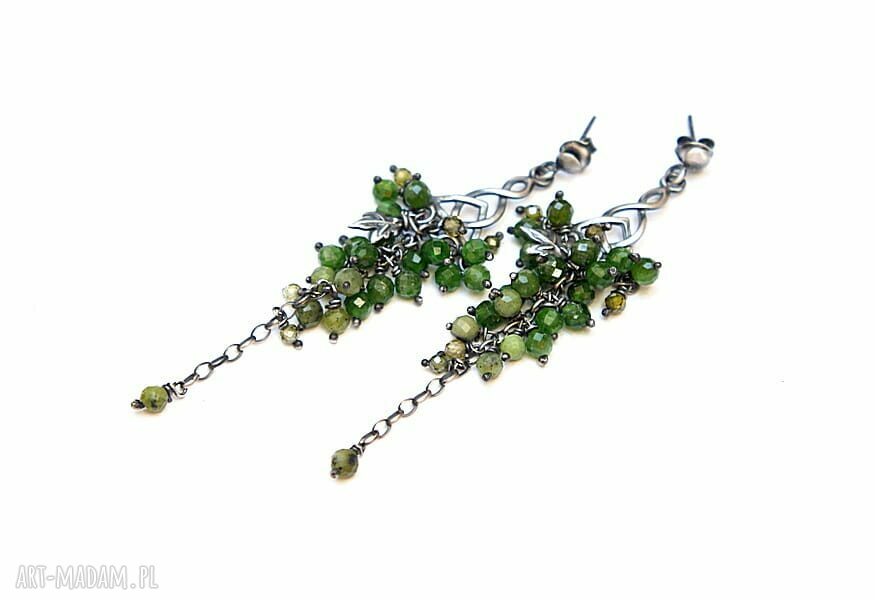 kolczyki: BLUSZCZ VOL. 3 KOLCZYKI Ręcznie wykonane