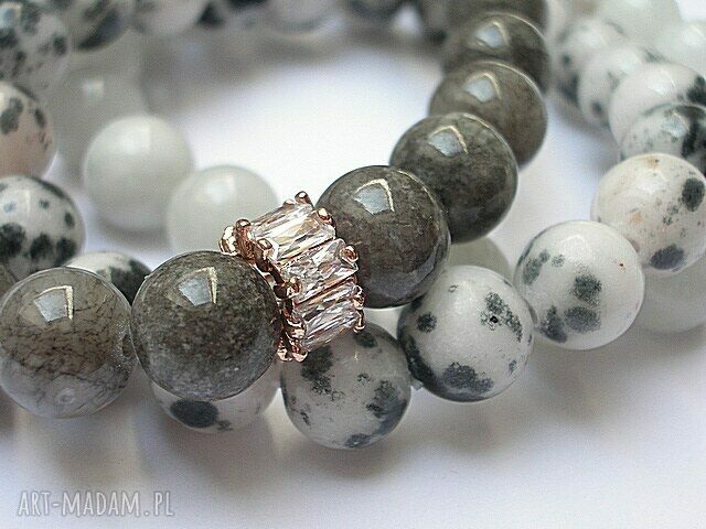 GREY AND WHITE TRIO /08 2014/ SET Handmade