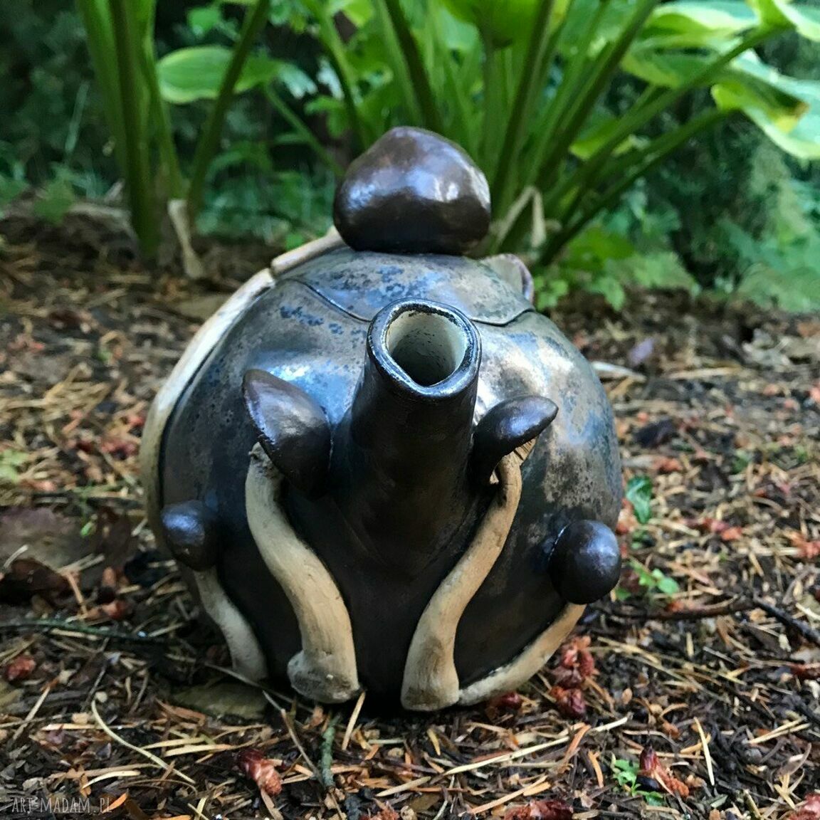 Czajnik ceramiczny Grzyby