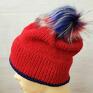 niepowtarzalne czapki czapka beanie z pomponem unisex