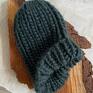 beanie czapki czapka chunky green forest /