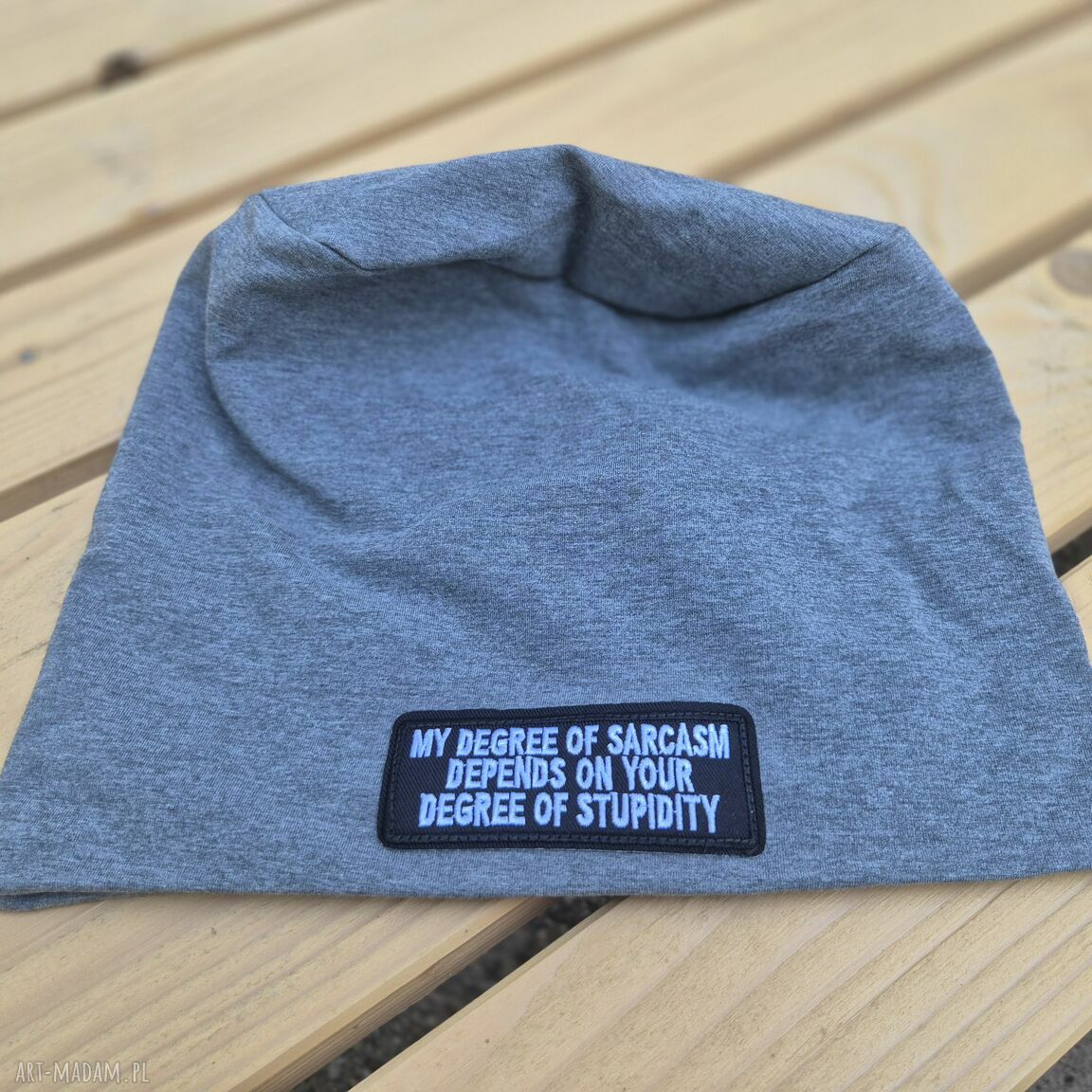 Czapka na podszewce - rozmiar uniwersalny w boho klimacie (unisex)