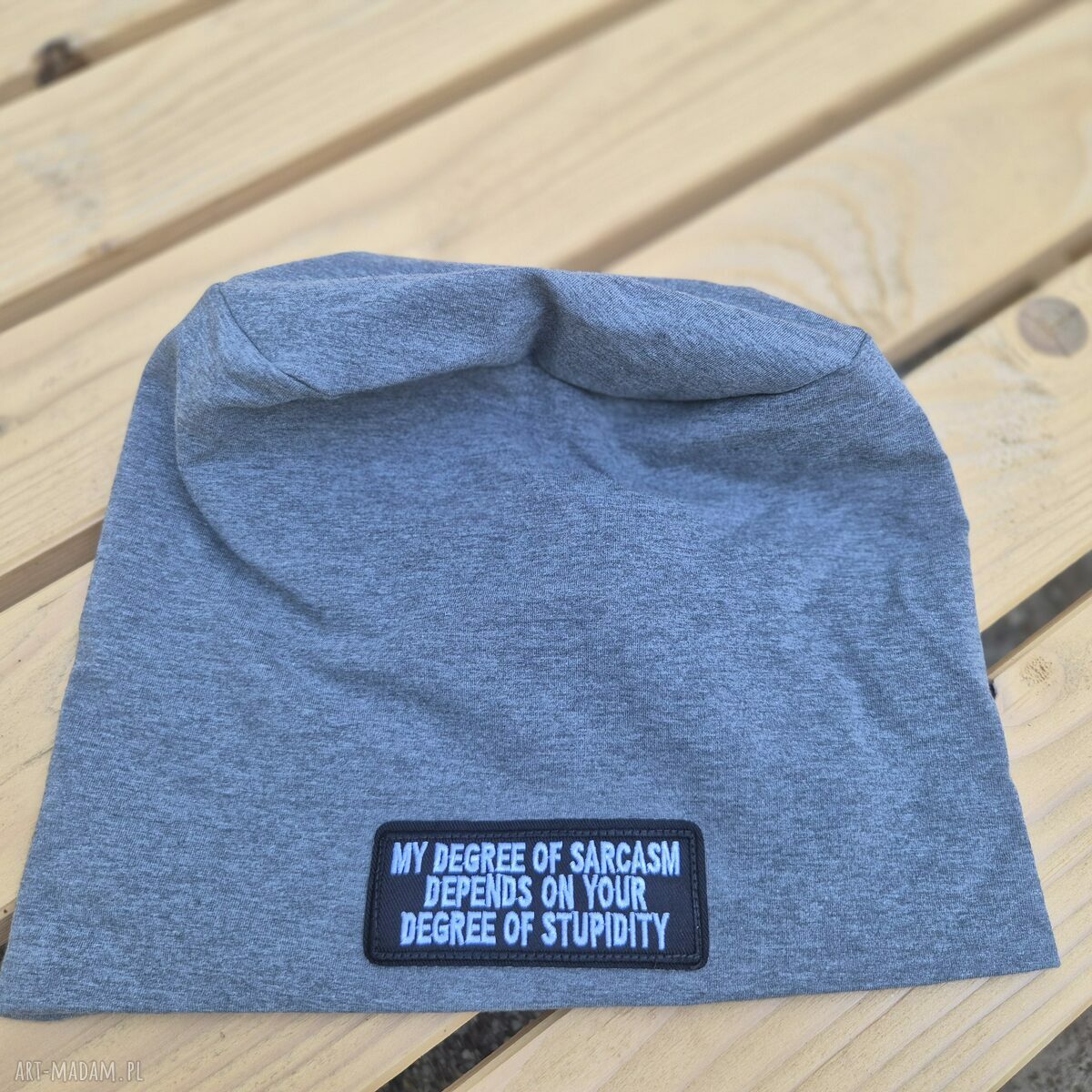 Czapka na podszewce - rozmiar uniwersalny w boho klimacie (unisex)