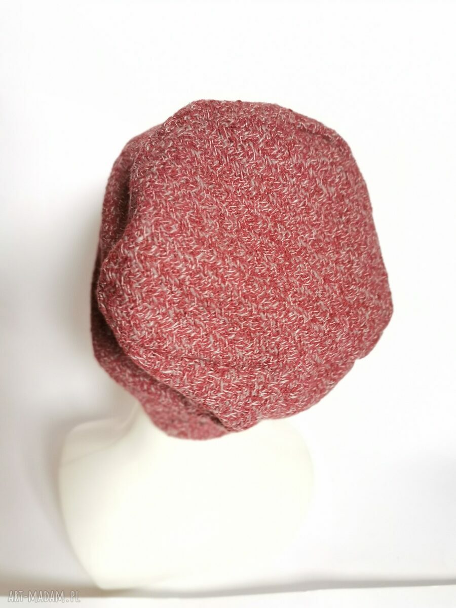 Czapka damska folk wiosenna etno boho kolorowa na podszewce - 59 cm