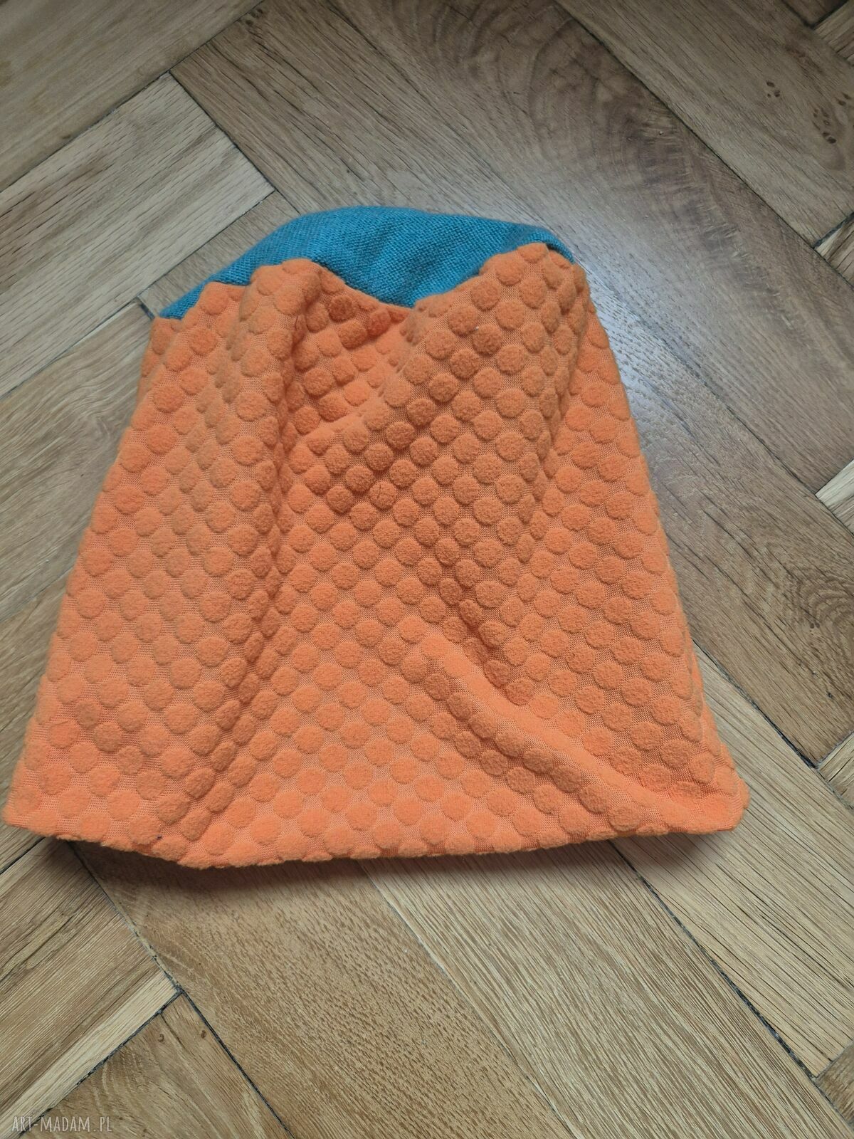 Czapka dziecięca Smerfetka na podszewce - ciepła i miła w dotyku (45-47 cm)