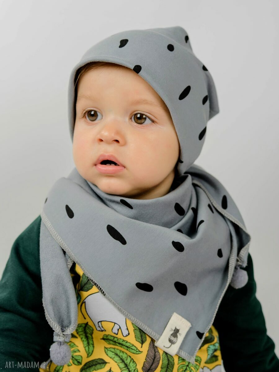 Czapka GREY plamki