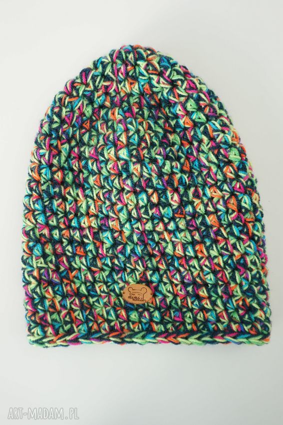 Czapka Hand Made No. 020 / beanie / szydło