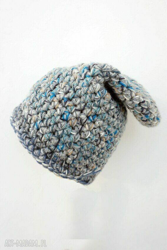 Czapka Hand Made No. 023 / beanie / szydło