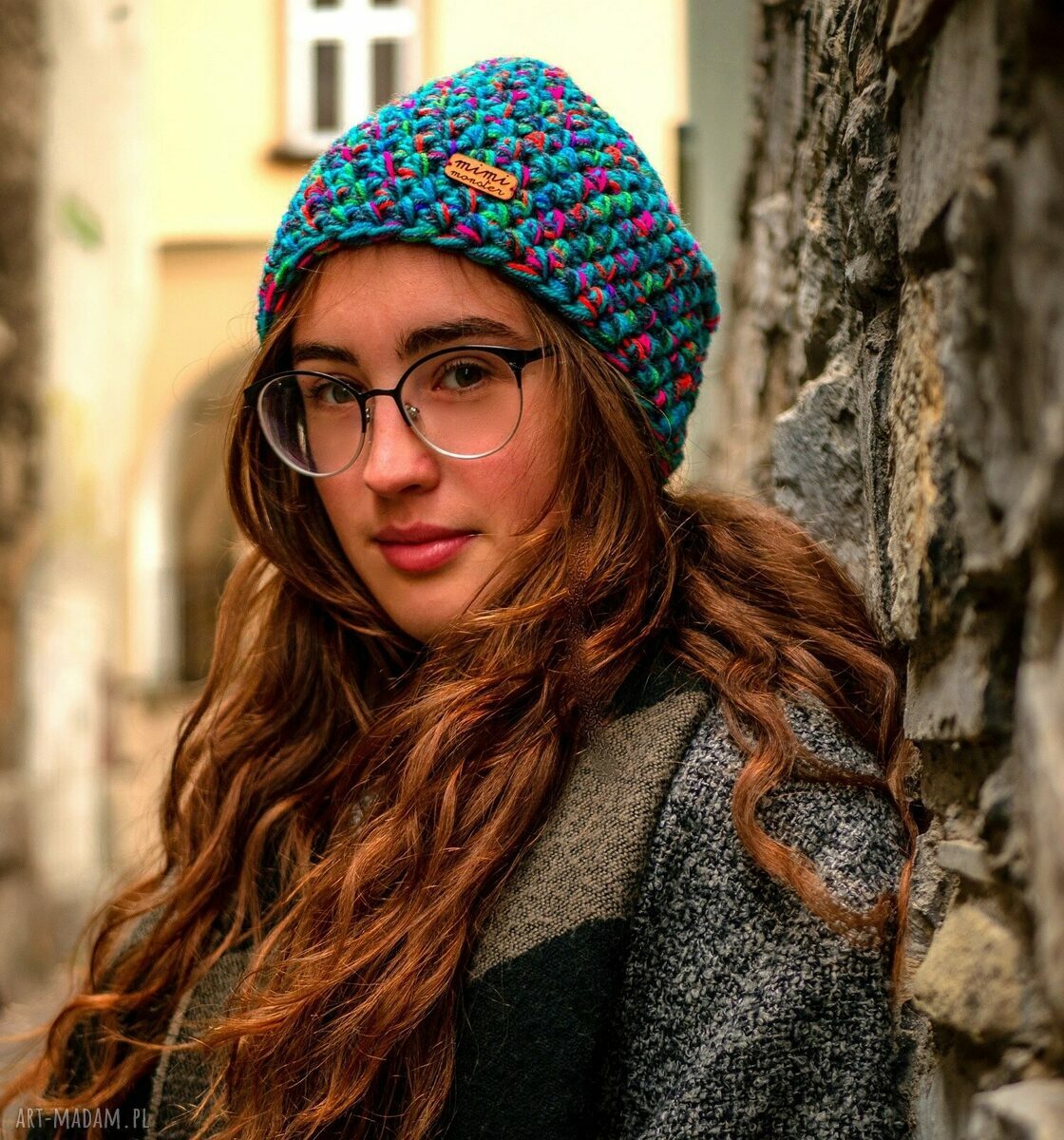 Czapka Hand Made No. 039 / beanie / szydło