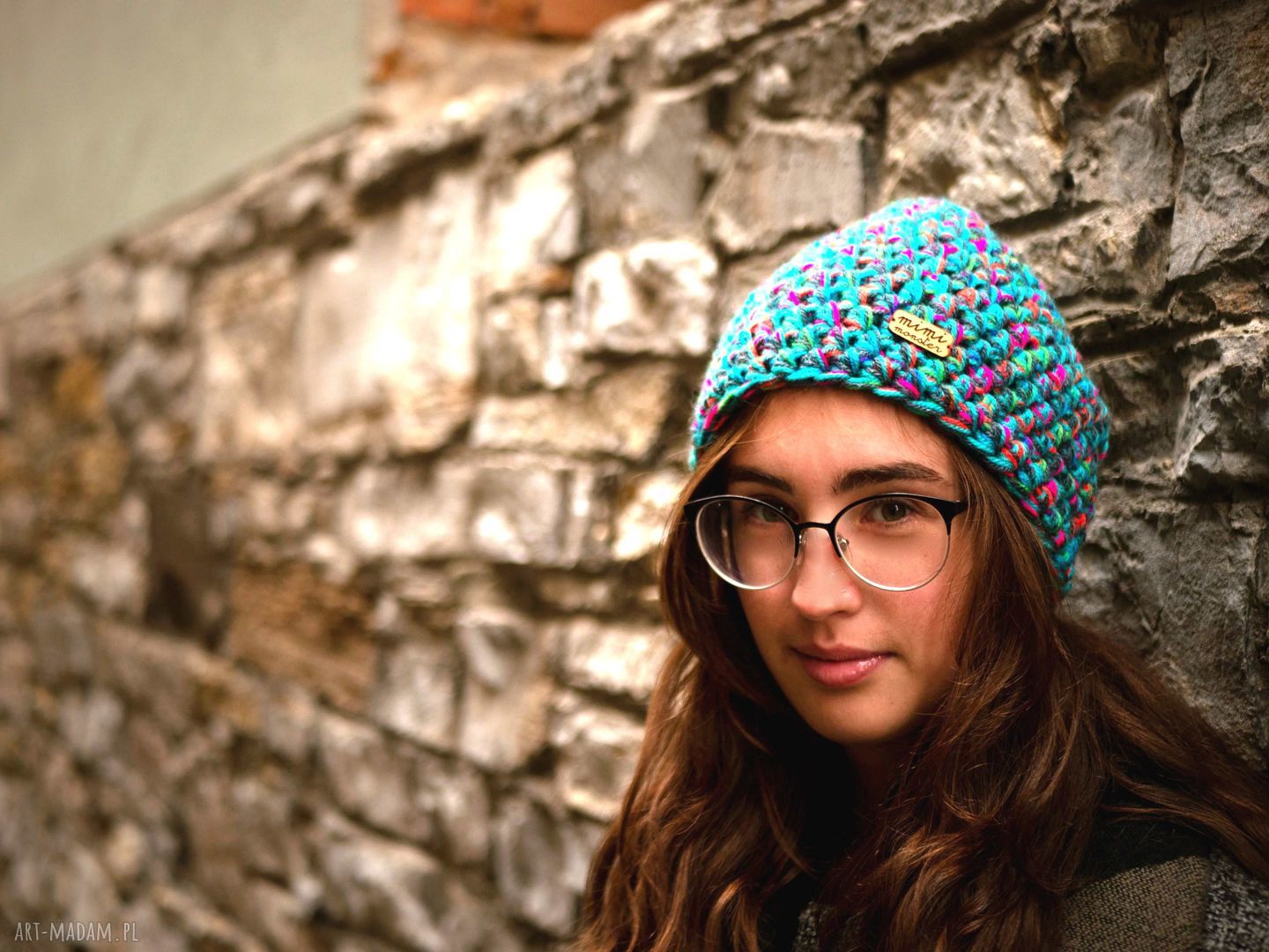 Czapka Hand Made No. 039 / beanie / szydło