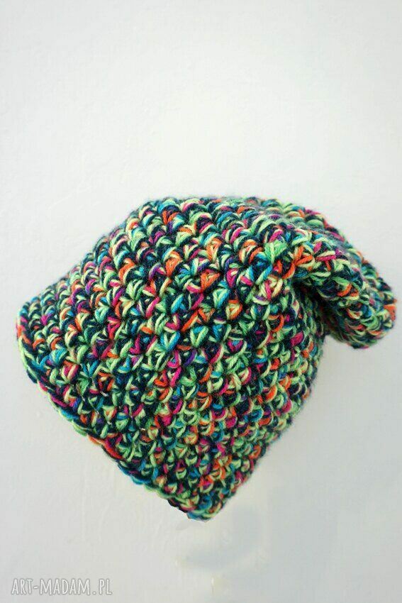 Czapka Hand Made No. 020 / beanie / szydło