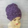 handmade czapki czapka slouchy beanie robiona