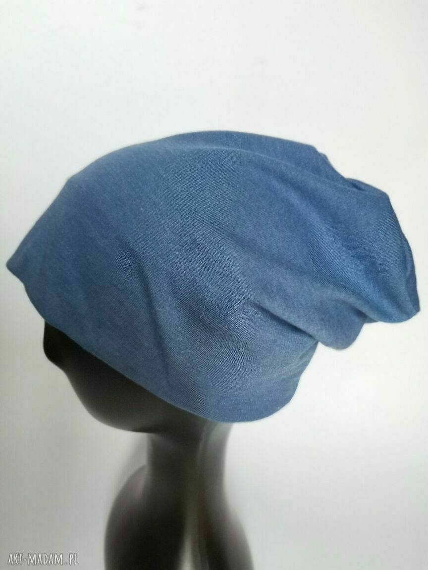 Czapka Smerfetka turkusowa unisex na podszewce - rozmiar uniwersalny