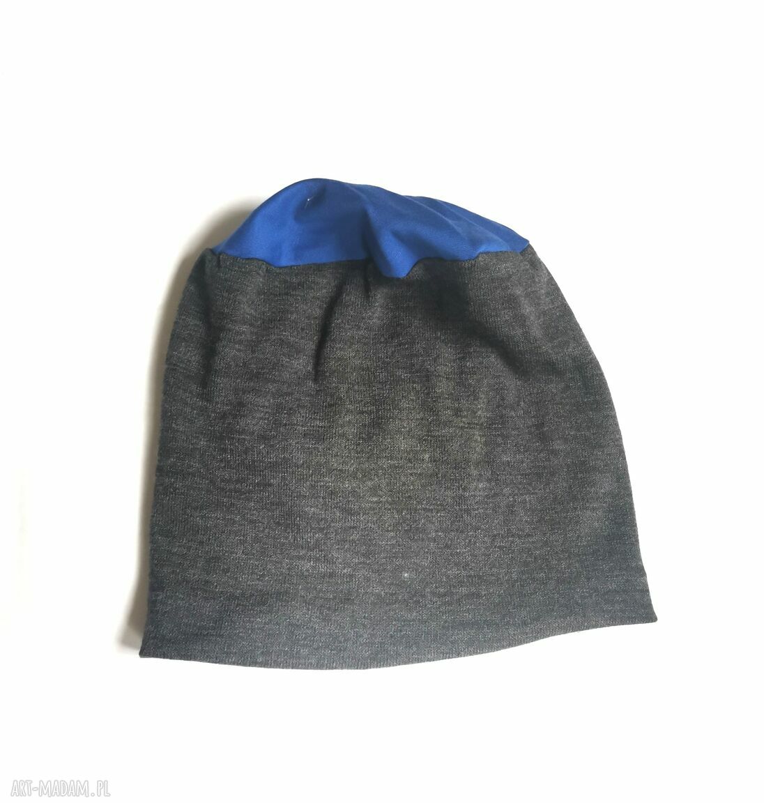 Czapka unisex na podszewce Smerfetka szara (rozmiar uniwersalny)