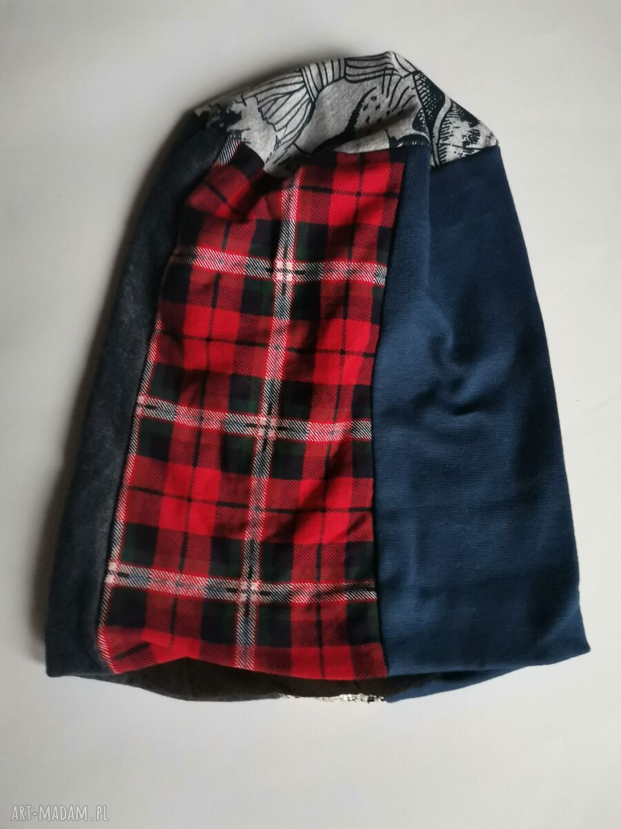 Czapka uniwersalna na podszewce Boho Etno Box T1