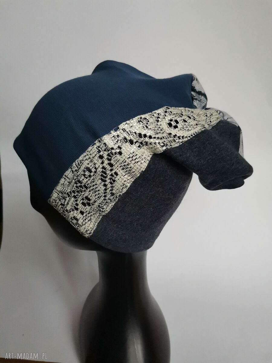 Czapka uniwersalna na podszewce Boho Etno Box T1
