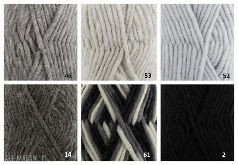 Czapka Wabush z grubej 100% wełny - ręcznie robiona, ciepła i miękka (onesize)