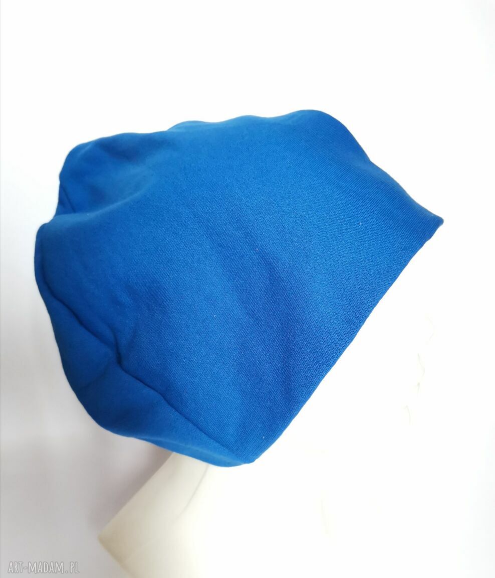Czapka wiosenna handmade unisex na podszewce - rozmiar uniwersalny