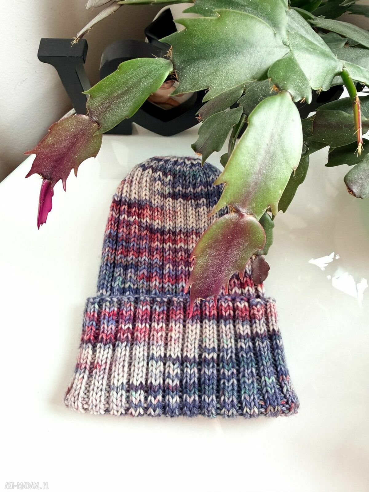 Podgląd projektu czapki handmade na zamówienie