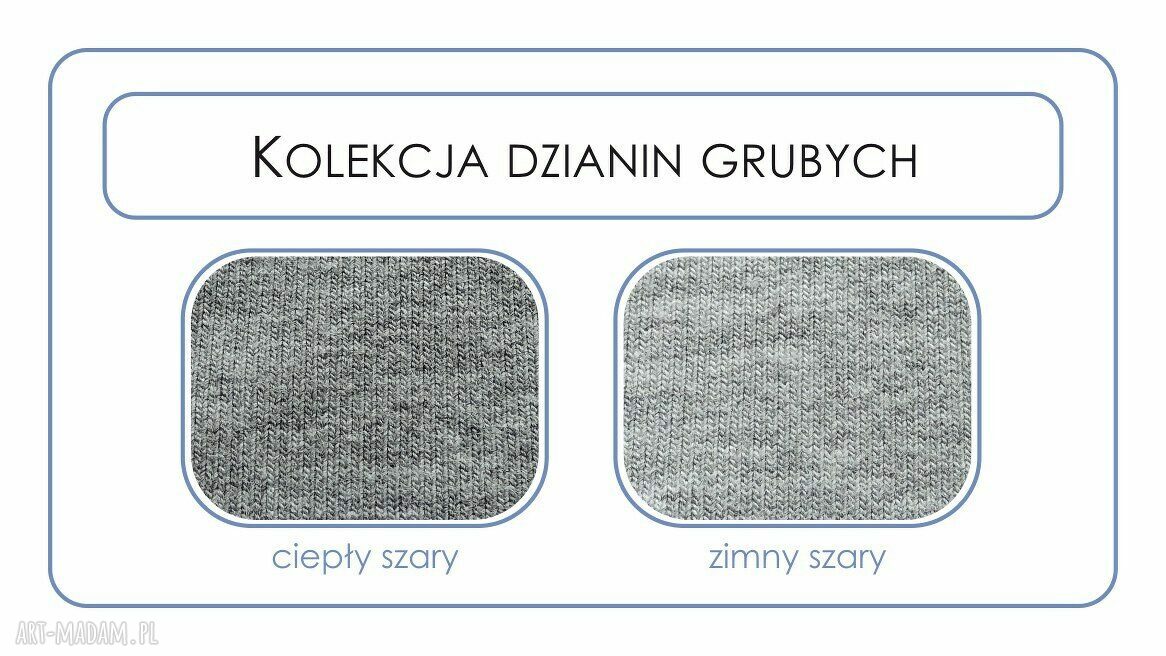 Czapka z grubej dzianiny z pomponami