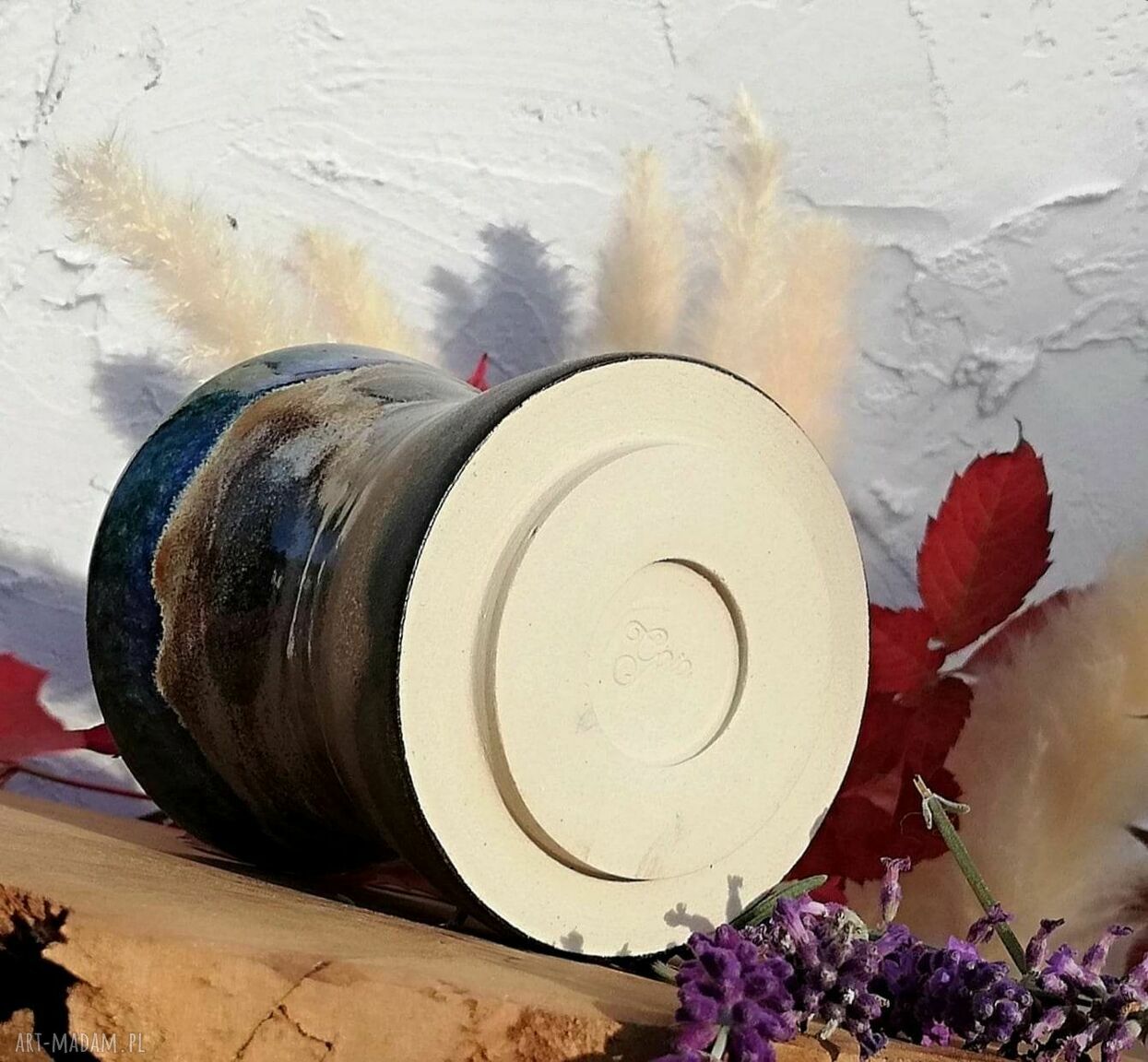 Ręcznie robiona czarka ceramiczna Fantazja do ciepłych napojów - 230 ml