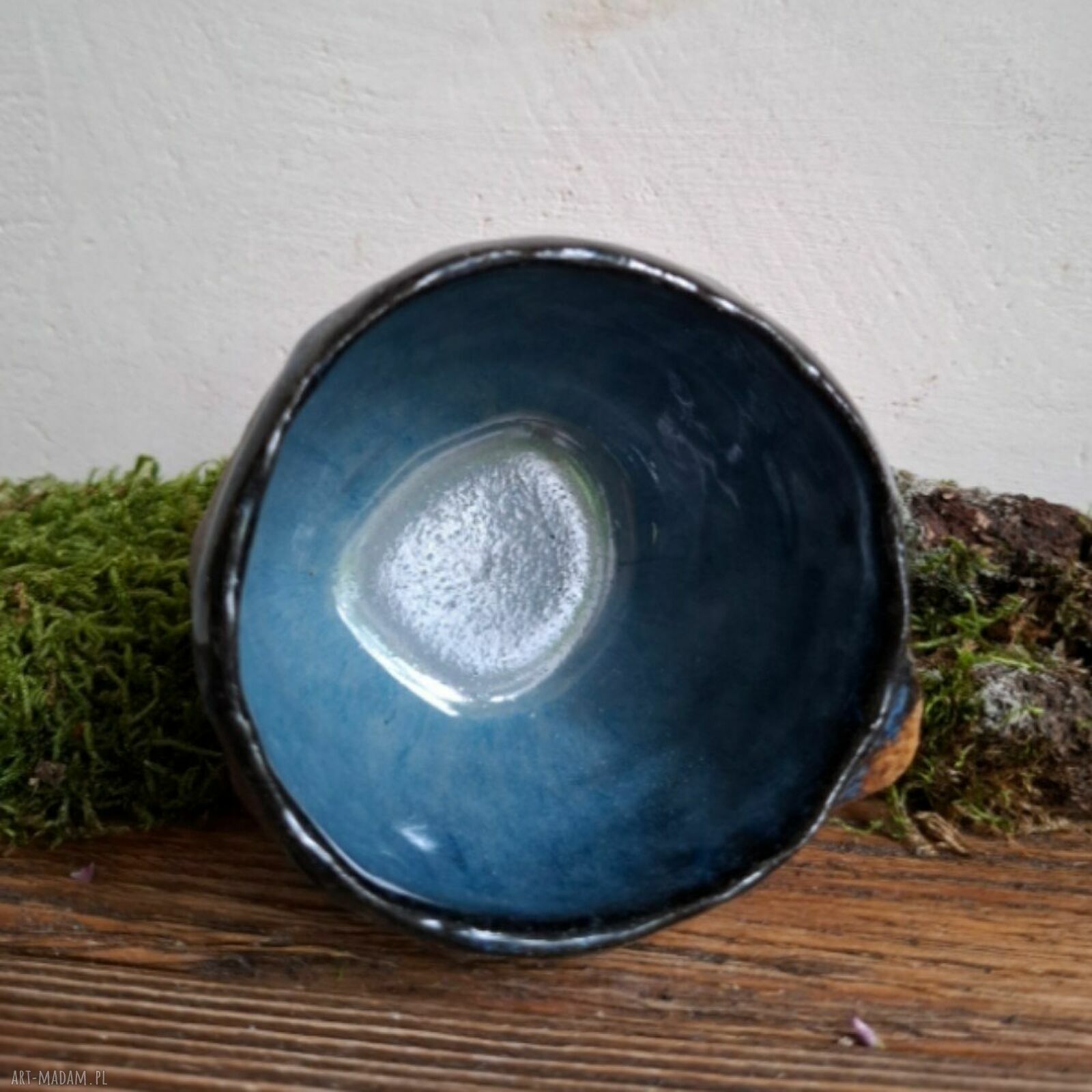 Czarka ceramiczna Laguna - ręcznie lepiona