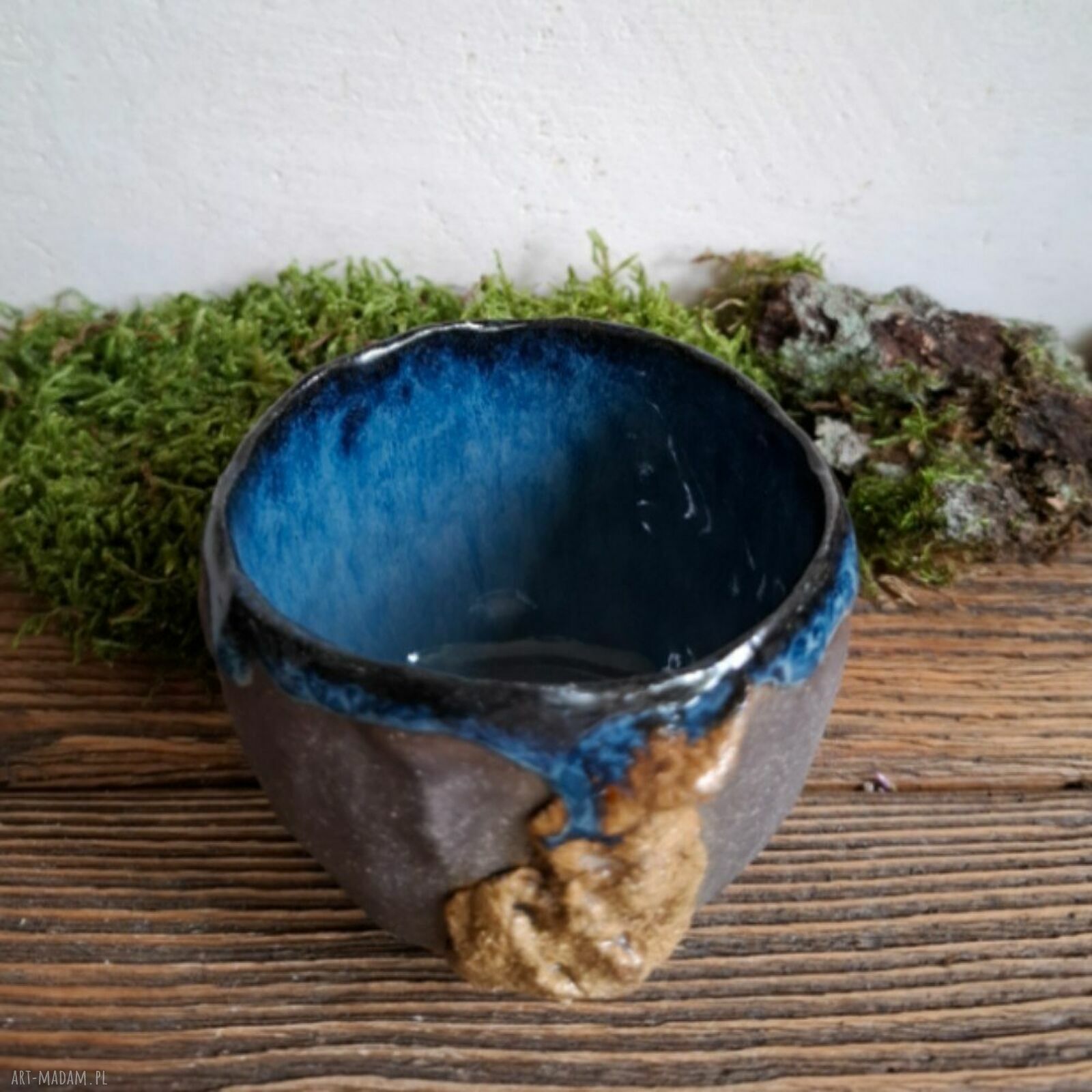 Czarka ceramiczna Laguna - ręcznie lepiona
