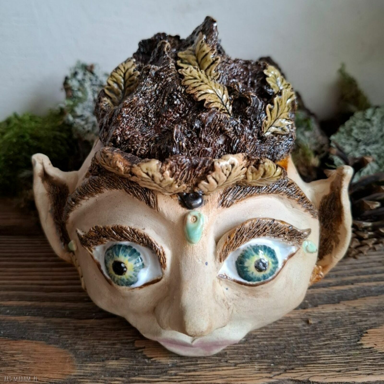 Ceramiczny Troll - czarka, cukiernica i pojemnik 380 ml
