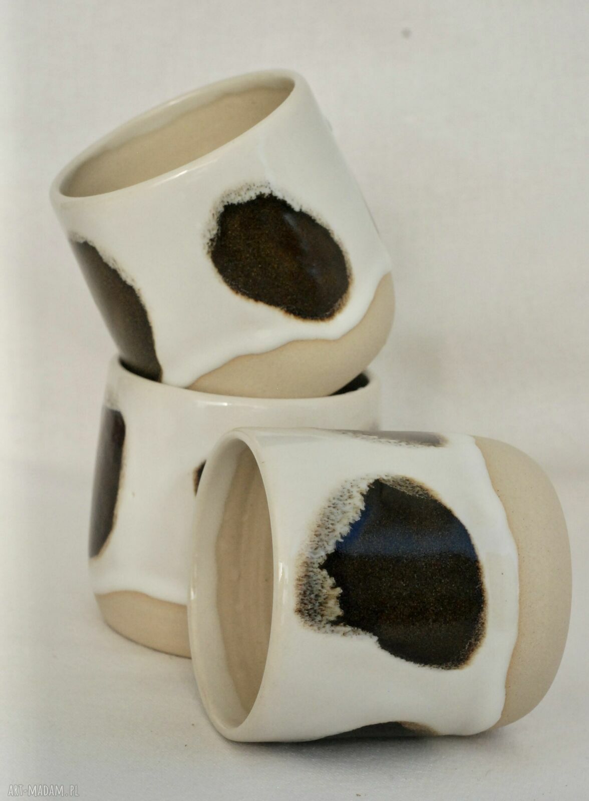 Czarka ceramiczna "Łaciata" 180-200 ml