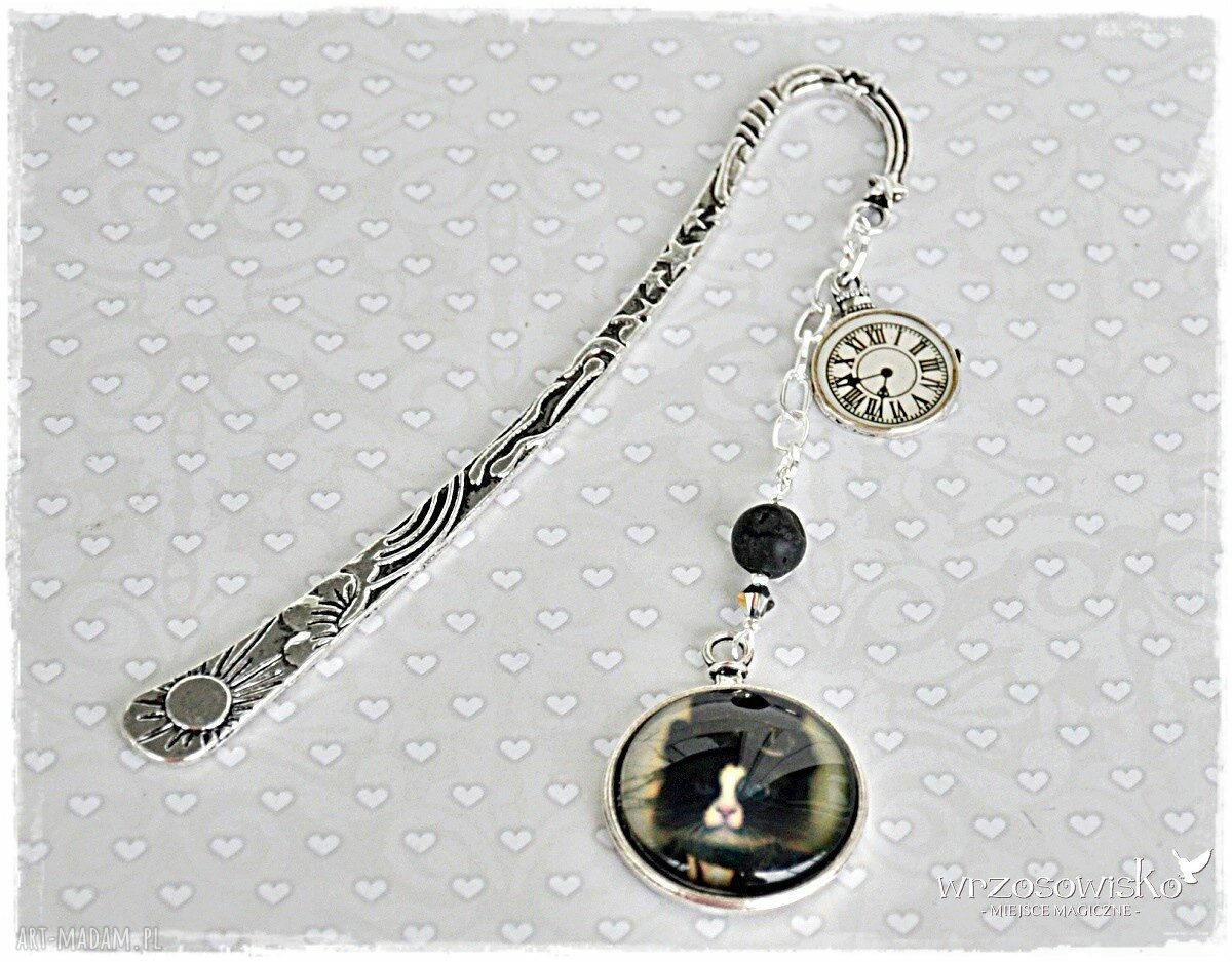 Czas na książkę zakładka w pudełku Handmade