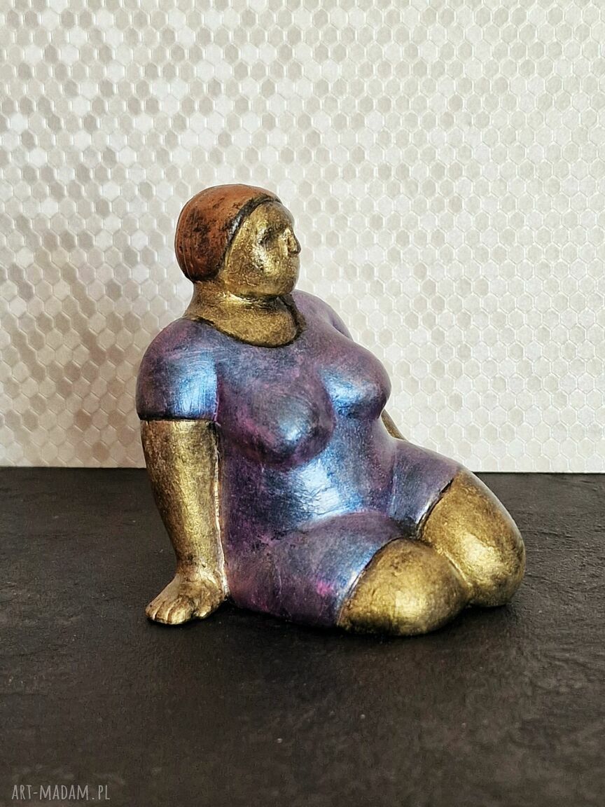 Czas relaksu z... Halinką - rzeźba z gipsu modelarskiego