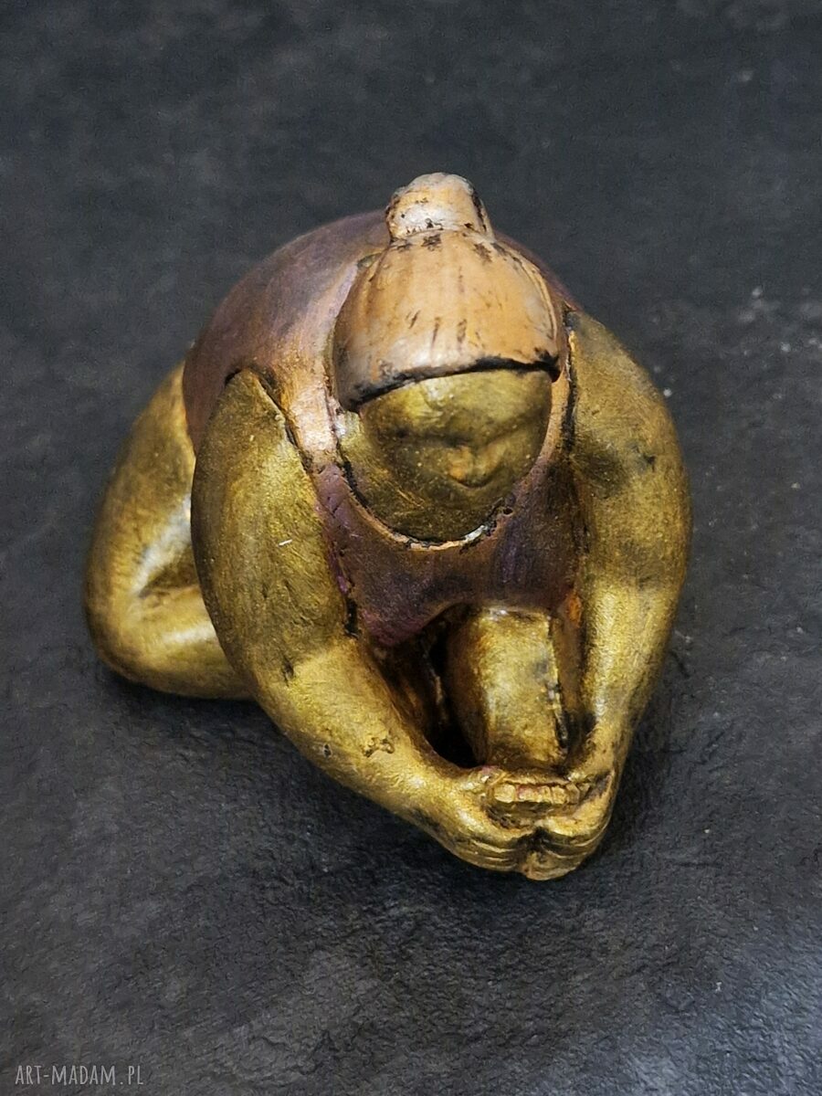 Czas relaksu z... Anetą - rzeźba z gipsu (yoga)