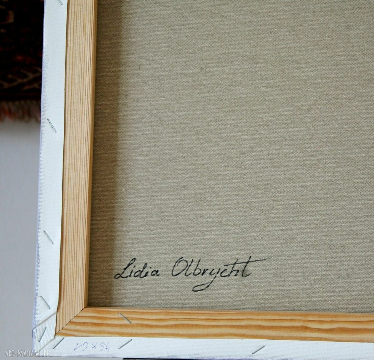 Czerwone maki - impresja: ręcznie malowany obraz olejny 50x70 cm