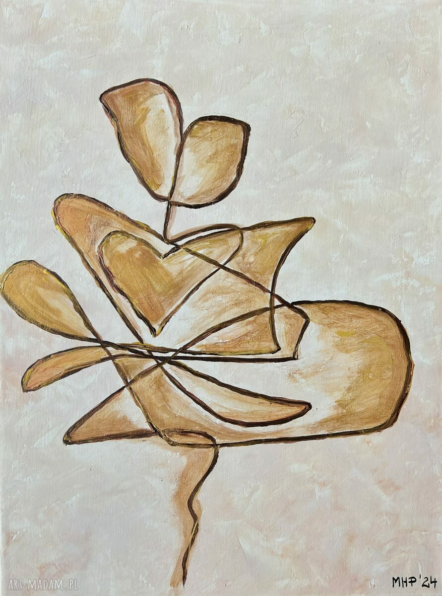 Czułość - obraz kochankowie Bohemian Soul z akrylu 30x40 cm