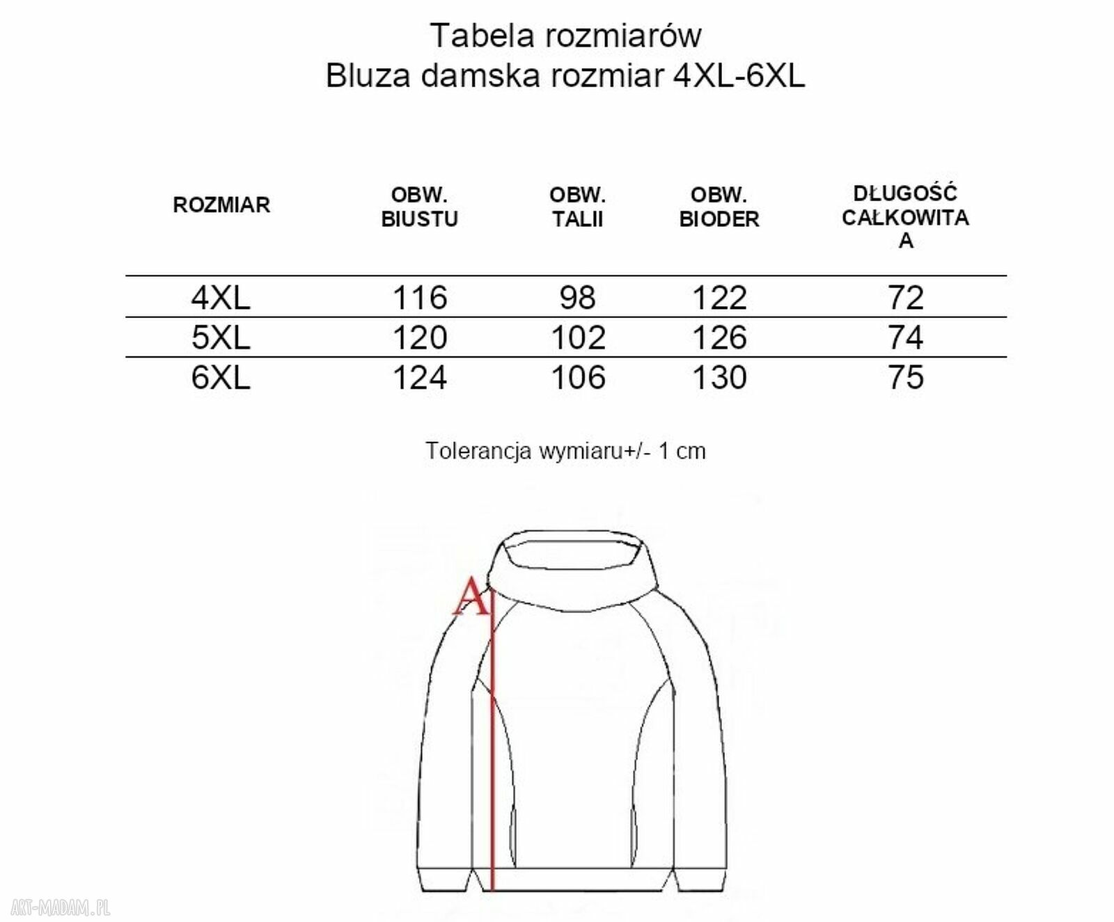 Bluza damska z kominem Dmuchawce - na wiosnę