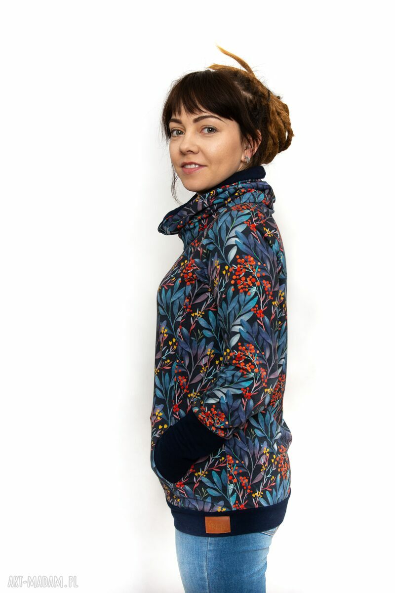 Bluza damska Jarzębina z kominem 2XS-3XL
