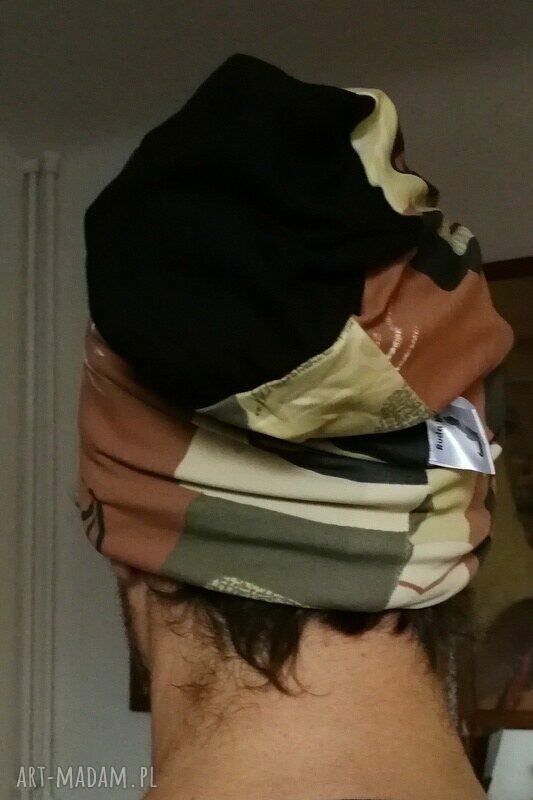 Czapka damska i męska unisex wojskowa w stylu komiksowym na podszewce