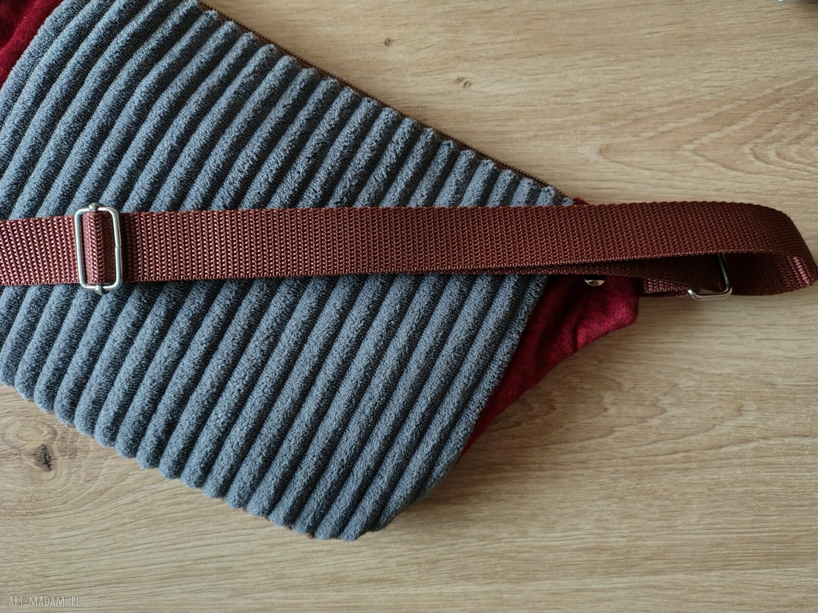 Damska nerko-torebka na rower - wygodna torebka crossbody handmade