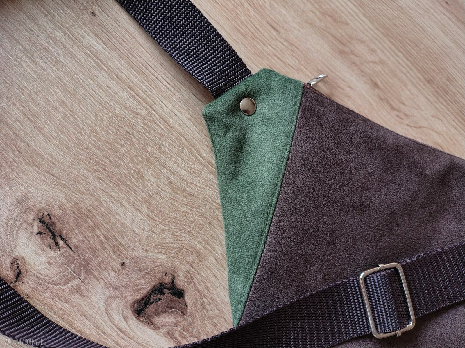 Damska nerko-torebka handmade z tkanin tapicerskich